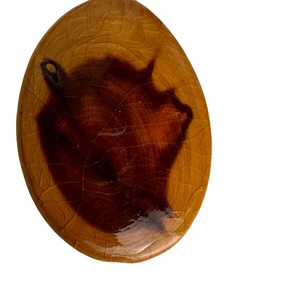 burlcraft victoria british columbia juniper wood jewelry set - Picture 8 of 14